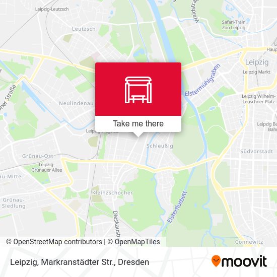 Карта Leipzig, Markranstädter Str.