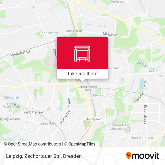 Карта Leipzig, Zschortauer Str.