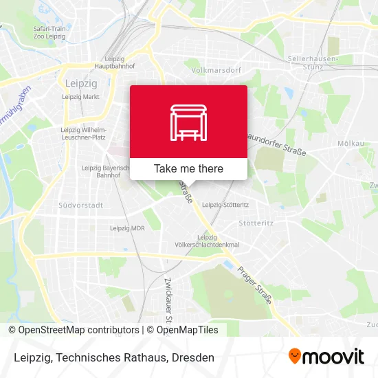 Карта Leipzig, Technisches Rathaus