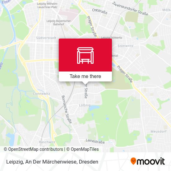 Карта Leipzig, An Der Märchenwiese