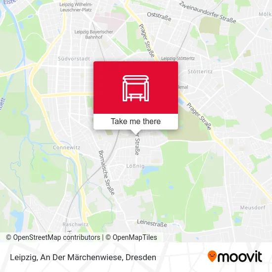 Карта Leipzig, An Der Märchenwiese