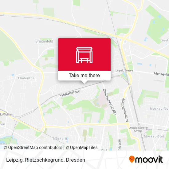 Карта Leipzig, Rietzschkegrund