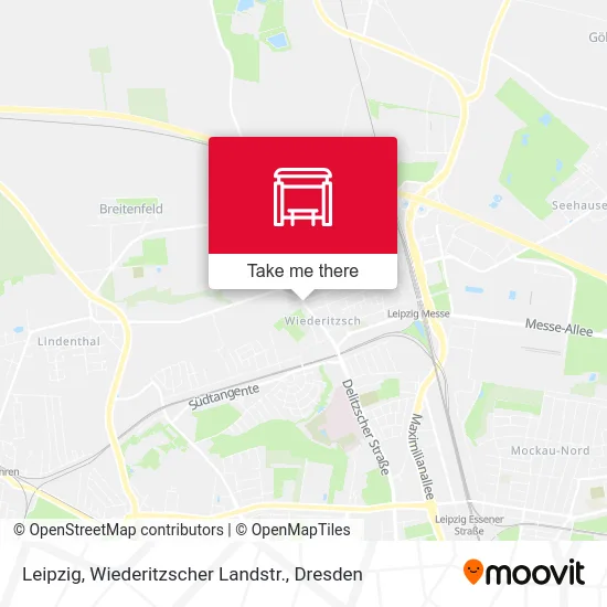 Карта Leipzig, Wiederitzscher Landstr.