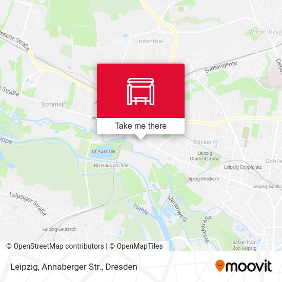 Карта Leipzig, Annaberger Str.