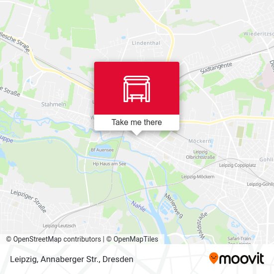 Карта Leipzig, Annaberger Str.