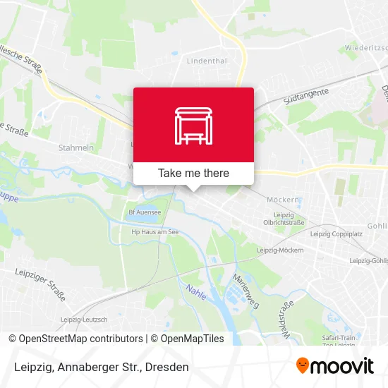 Карта Leipzig, Annaberger Str.