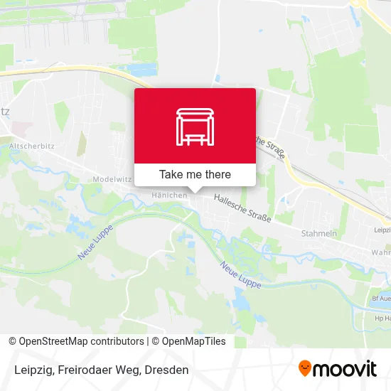 Leipzig, Freirodaer Weg map