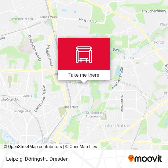 Карта Leipzig, Döringstr.