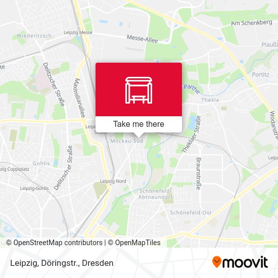 Карта Leipzig, Döringstr.