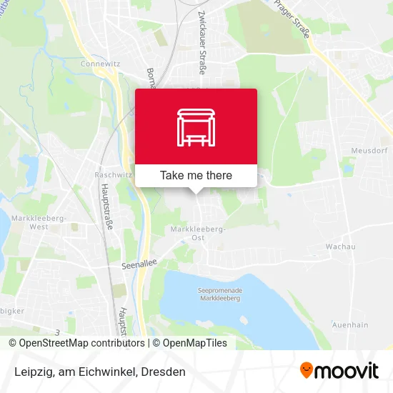 Карта Leipzig, am Eichwinkel