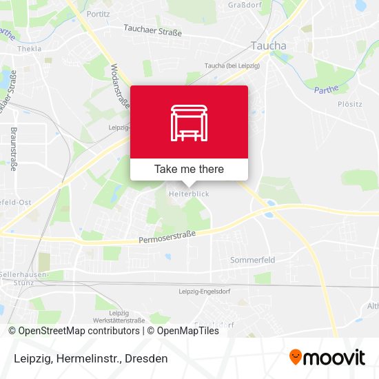 Карта Leipzig, Hermelinstr.