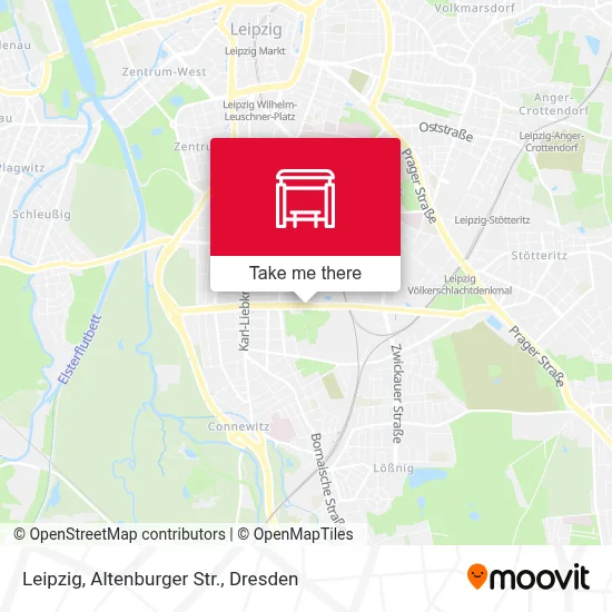 Leipzig, Altenburger Str. map
