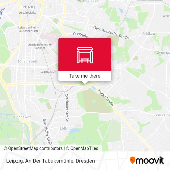 Карта Leipzig, An Der Tabaksmühle