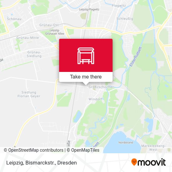 Карта Leipzig, Bismarckstr.