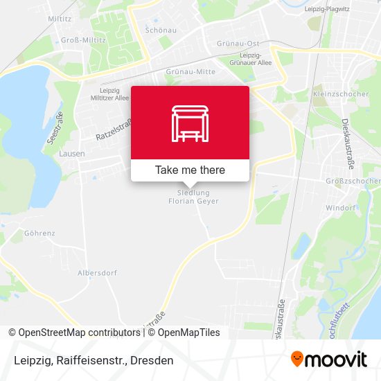 Карта Leipzig, Raiffeisenstr.