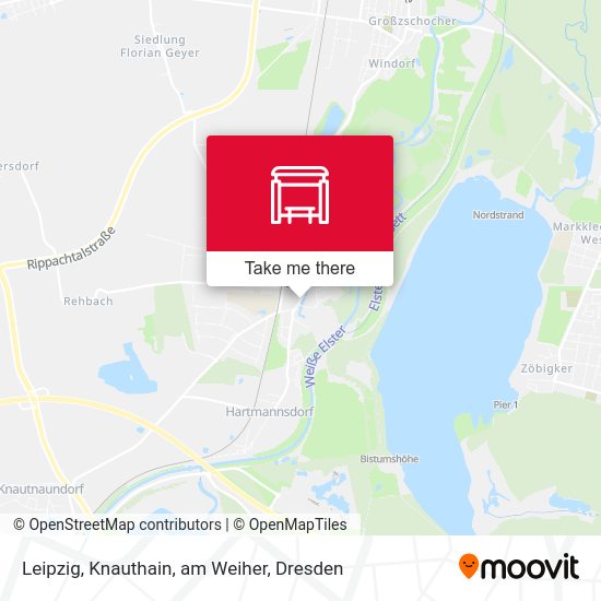Карта Leipzig, Knauthain, am Weiher