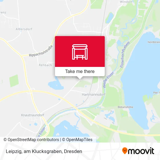 Карта Leipzig, am Klucksgraben