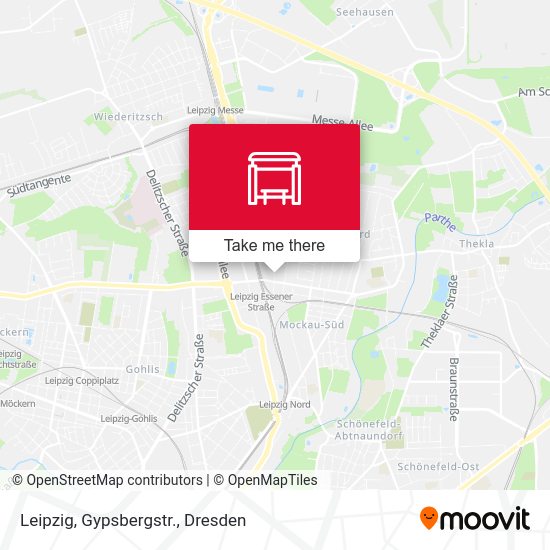 Карта Leipzig, Gypsbergstr.