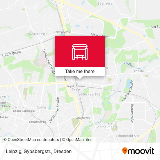 Карта Leipzig, Gypsbergstr.