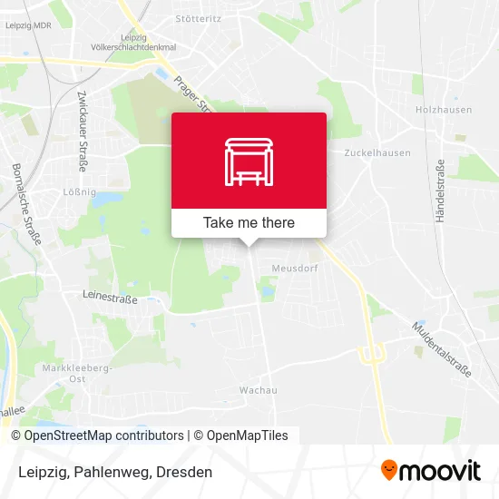 Карта Leipzig, Pahlenweg