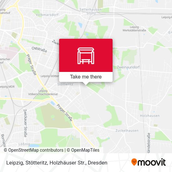 Карта Leipzig, Stötteritz, Holzhäuser Str.