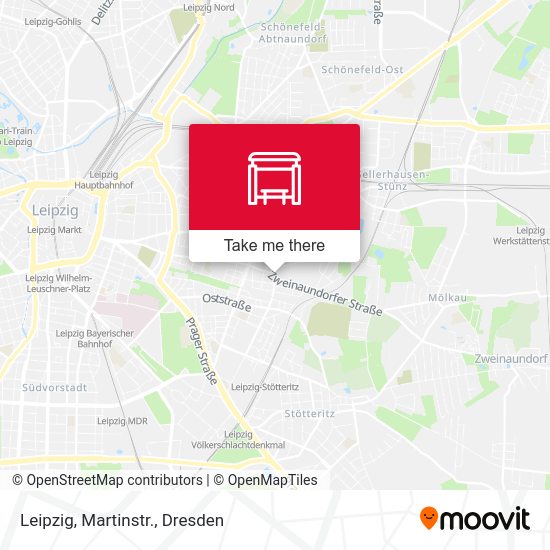 Карта Leipzig, Martinstr.