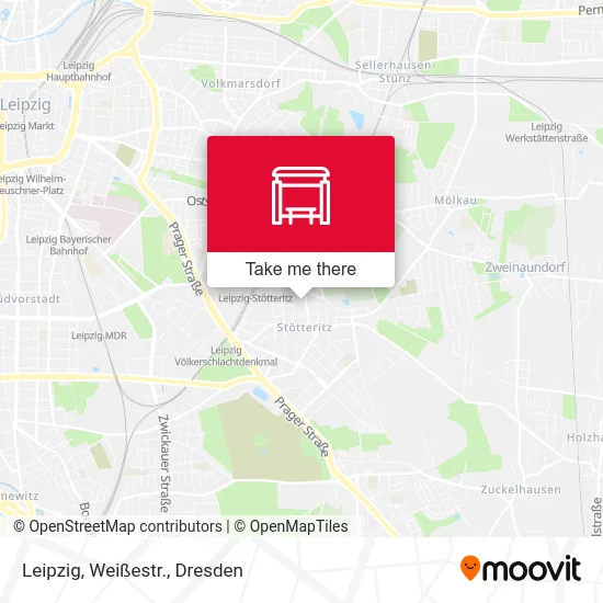 Карта Leipzig, Weißestr.