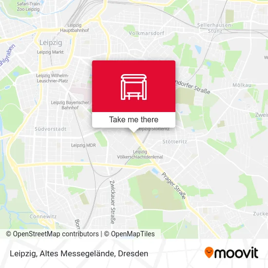 Карта Leipzig, Altes Messegelände