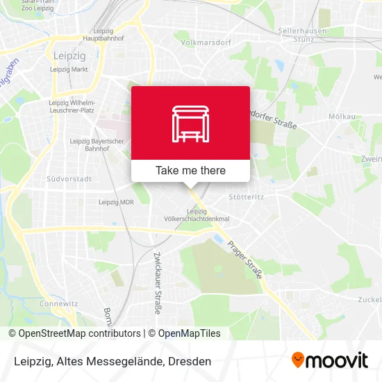 Карта Leipzig, Altes Messegelände