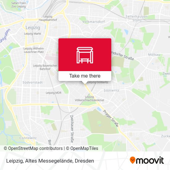 Карта Leipzig, Altes Messegelände