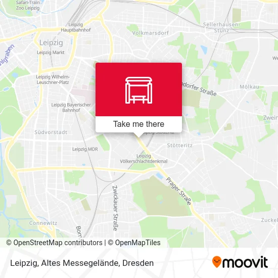 Карта Leipzig, Altes Messegelände