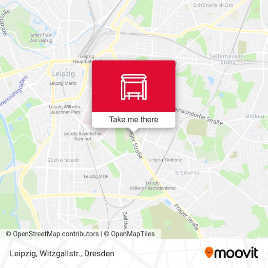 Карта Leipzig, Witzgallstr.