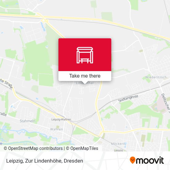 Карта Leipzig, Zur Lindenhöhe