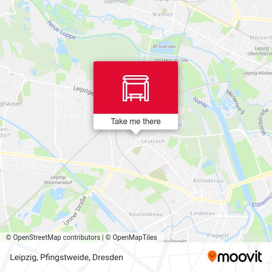 Карта Leipzig, Pfingstweide