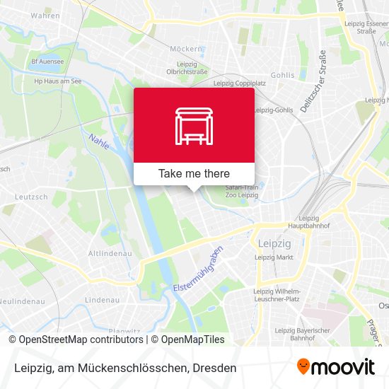 Карта Leipzig, am Mückenschlösschen