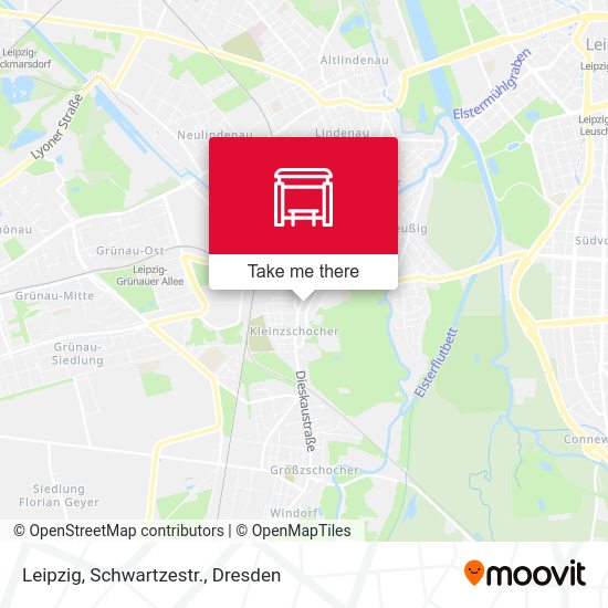 Карта Leipzig, Schwartzestr.