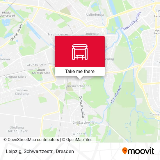 Карта Leipzig, Schwartzestr.