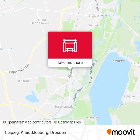 Карта Leipzig, Knautkleeberg
