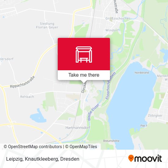 Карта Leipzig, Knautkleeberg