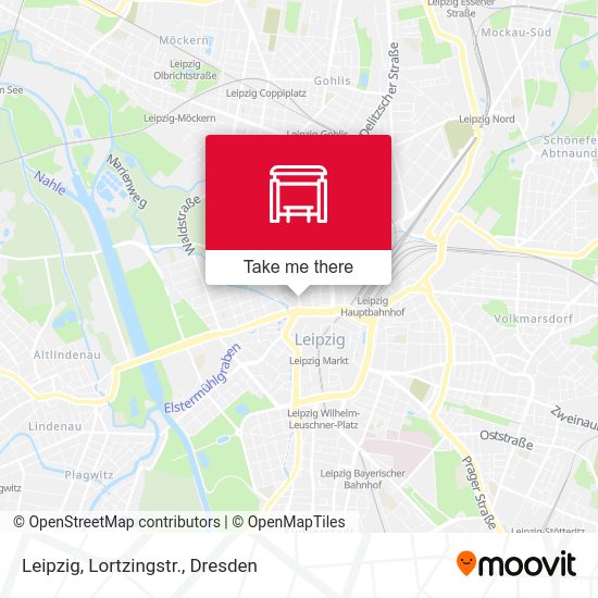 Карта Leipzig, Lortzingstr.