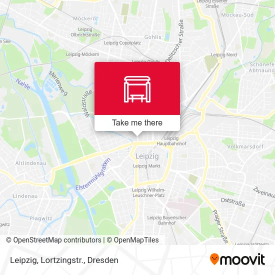 Карта Leipzig, Lortzingstr.