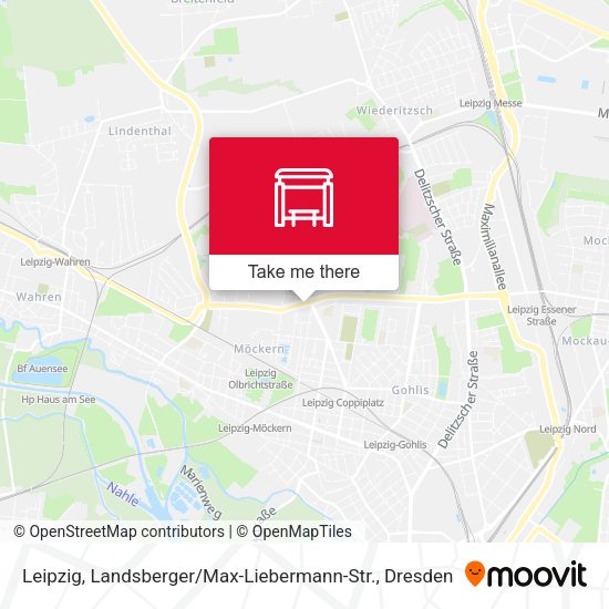 Карта Leipzig, Landsberger / Max-Liebermann-Str.