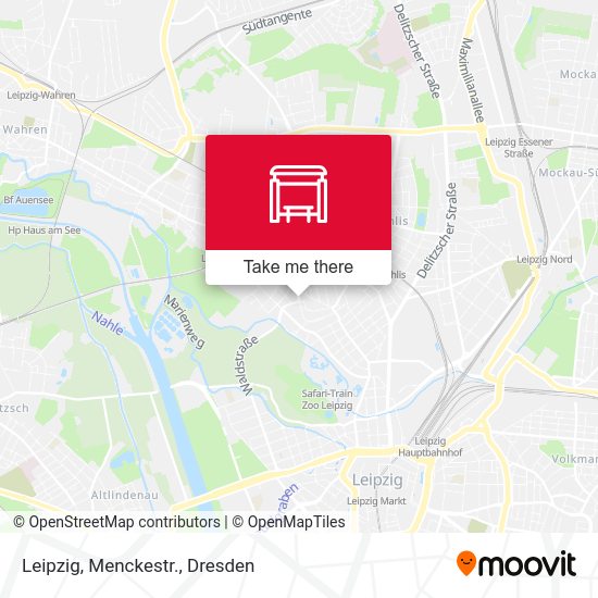 Карта Leipzig, Menckestr.