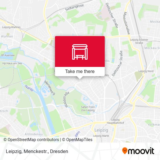 Карта Leipzig, Menckestr.