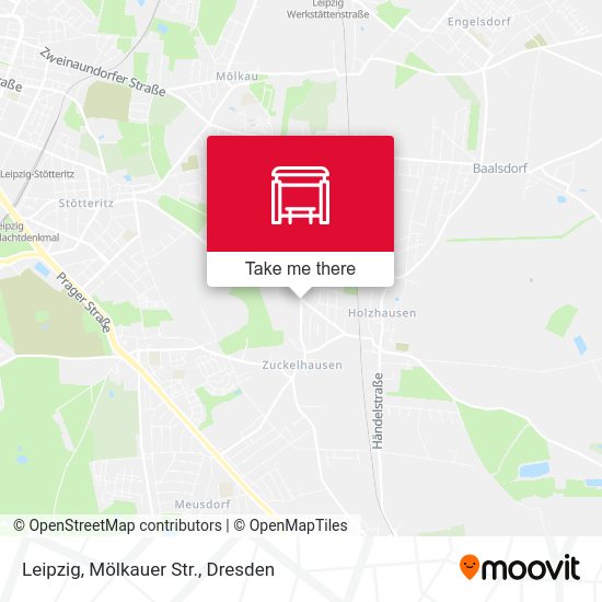 Карта Leipzig, Mölkauer Str.