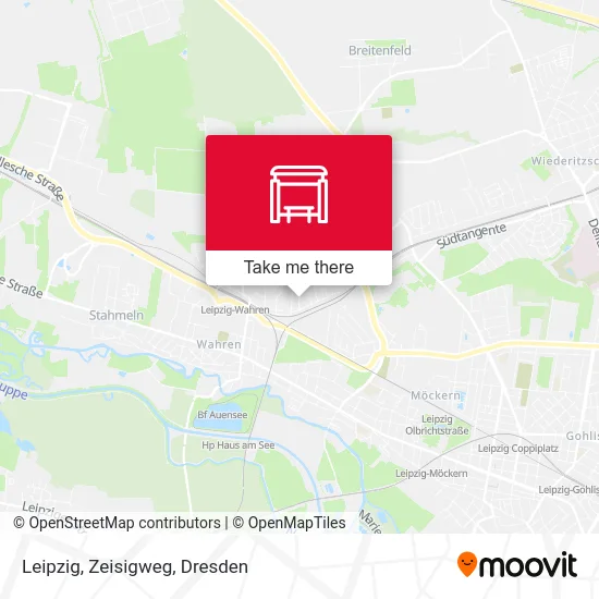 Карта Leipzig, Zeisigweg