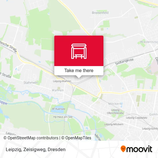 Карта Leipzig, Zeisigweg