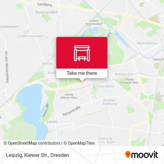 Карта Leipzig, Kiewer Str.