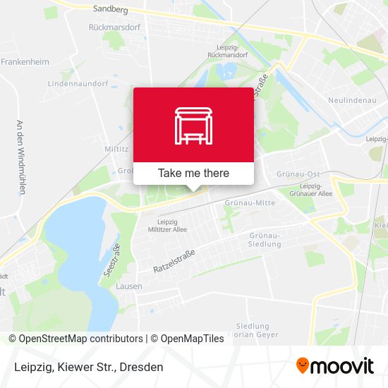 Карта Leipzig, Kiewer Str.