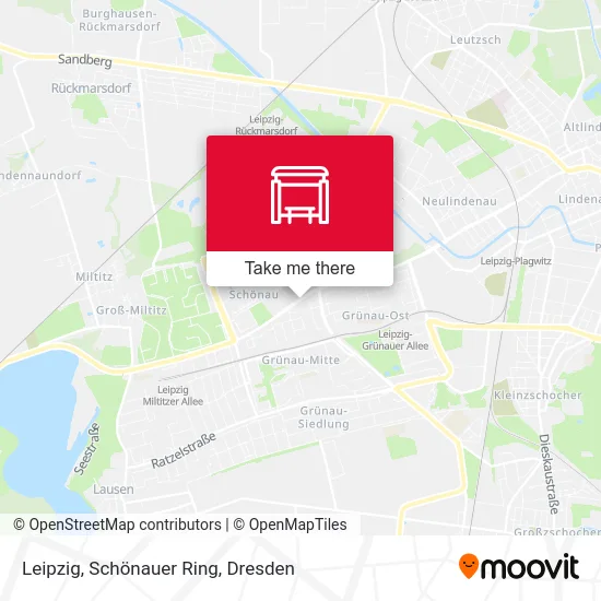 Карта Leipzig, Schönauer Ring